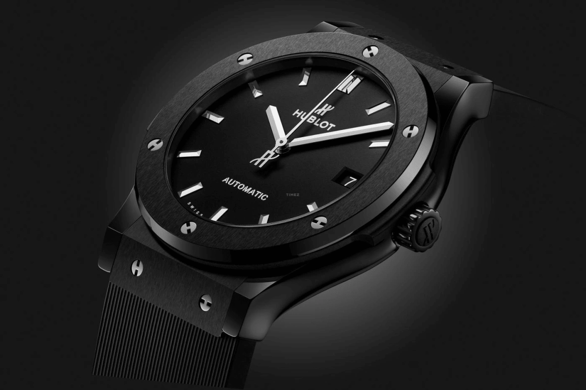 Hublot,Classic Fusion 45mm,45mm,Ceramic,Black,Automatic,42hours,In-house Caliber,511,511.CM.1171.RX