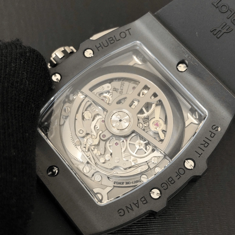Hublot,Spirit of Big Bang 42mm,42mm,Ceramic,Skeleton,Automatic,Chronograph,Day,641,641.CI.0173.RX