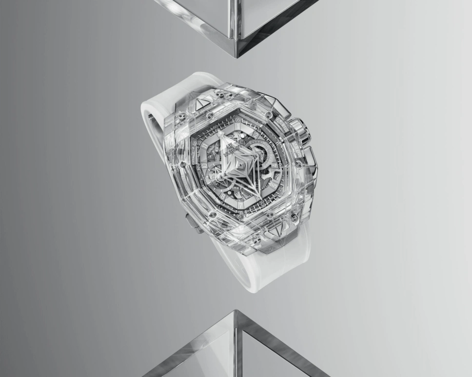 Hublot,Spirit of Big Bang 42mm,42mm,Sapphire,Transparent,Automatic,Chronograph,Day,648,648.JX.0102.RT.MXM24