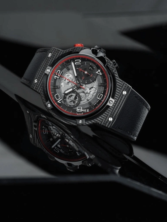 Hublot,Classic Fusion 45mm,45mm,Carbon,Black,Grey,Skeleton,Automatic,72hours,In-house Caliber,526,526.QB.0124.VR