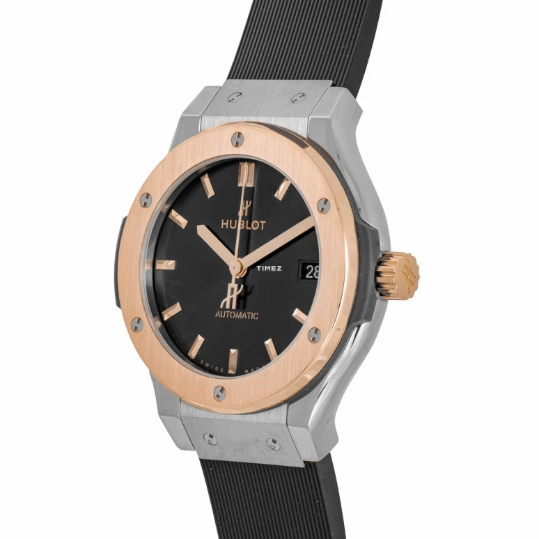 Hublot,Classic Fusion 38mm,38mm,Titanium,Black,Automatic,Sapphire,Crystal Glass,Round,565,565.NO.1480.LR