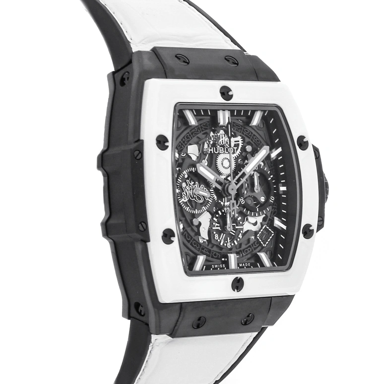 Hublot,Other 48mm,48mm,Ceramic,Black,Skeleton,Automatic,Chronograph,Day,641,641.CI.0112.VR.EWC17
