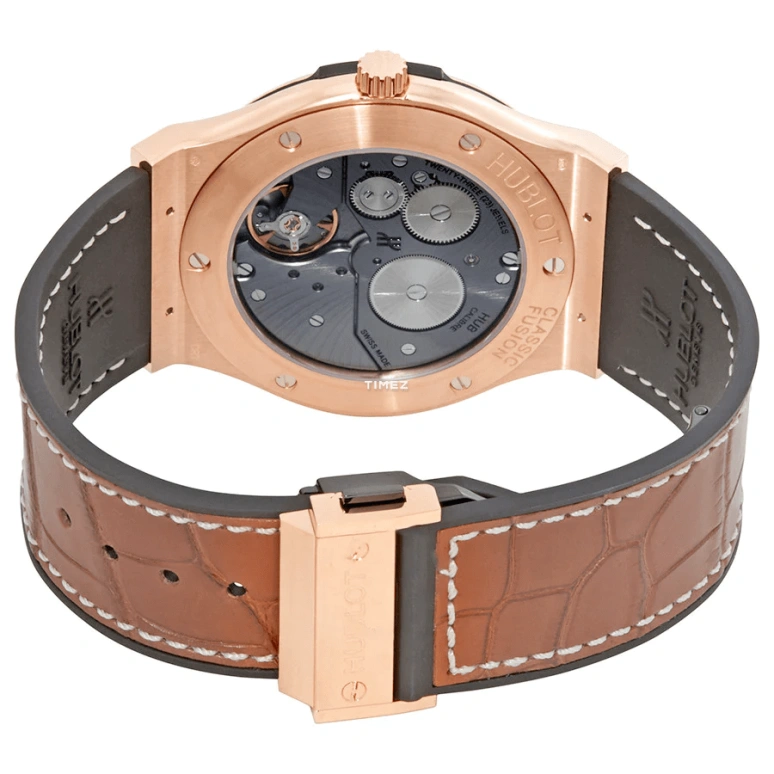 Hublot,Classic Fusion 45mm,45mm,Rose Gold,KING GOLD,Titanium Gold,White,Handwound,In-house Caliber,Sapphire,515,515.OX.2210.LR