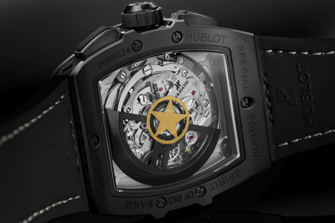 Hublot,Spirit of Big Bang 42mm,42mm,Ceramic,Transparent,Gold,Automatic,Chronograph,Day,642,642.CV.0130.VR.HBT24