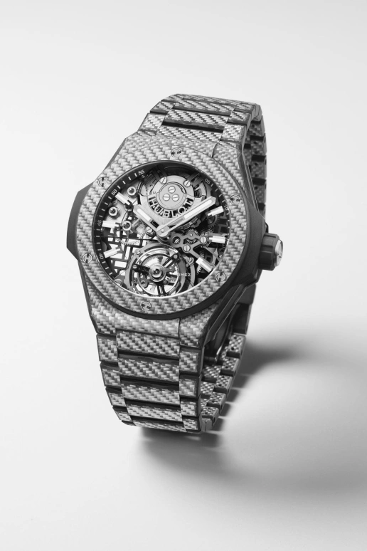 Hublot,Big Bang 43mm,43mm,Texalium,Skeleton,Tourbillon,Sapphire,Crystal Glass,Round,455,455.YS.0170.YS