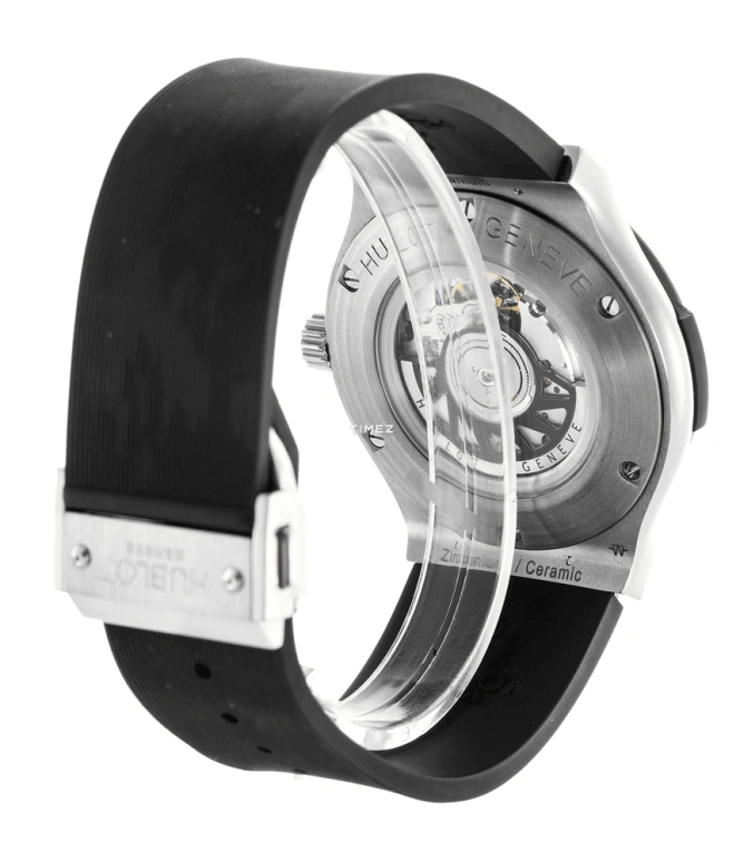 Hublot,Classic Fusion 42mm,42mm,Zirconium,Black,Automatic,Day,Sapphire,Crystal Glass,542,542.ZM.1770.RX