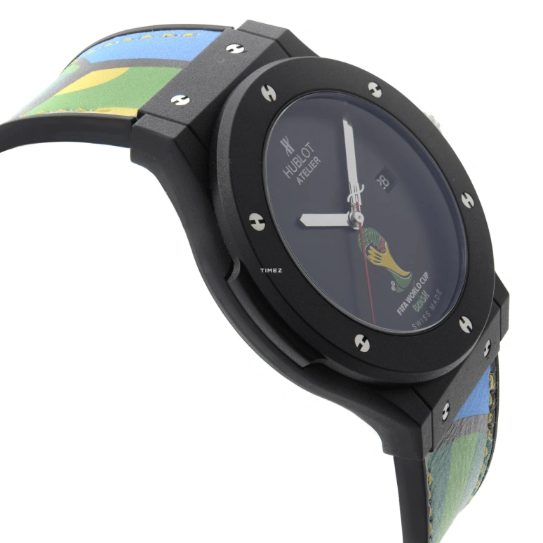 Hublot,Big Bang 45mm,45mm,Plastic,Black,Quartz,Day,Sapphire,Crystal Glass,500,500.XI.1100.VR.FIF14
