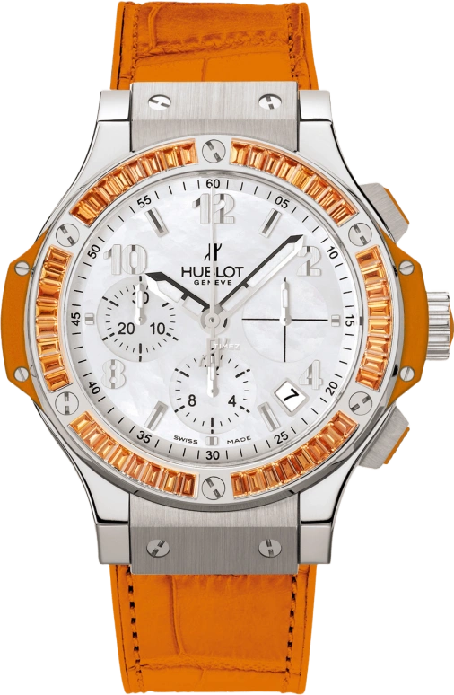 Hublot,Big Bang 41mm,41mm,Stainless Steel,White,Sapphire,Crystal Glass,Round,341,341.SO.6010.LR.1906