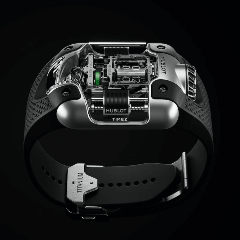 Hublot,MP 54x41.50mm,54x41.50mm,Titanium,Skeleton,Automatic,Tourbillon,48hours,910,910.NX.0001.RX