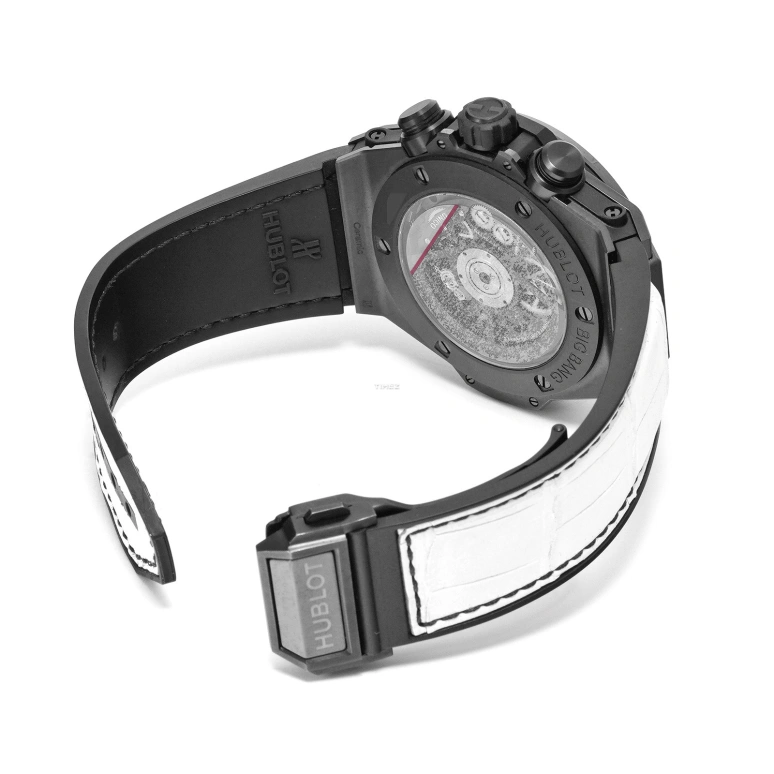 Hublot,Big Bang 45mm,45mm,Ceramic,White,Skeleton,Automatic,Chronograph,Day,Flyback,411,411.CI.2010.LR.JPN16