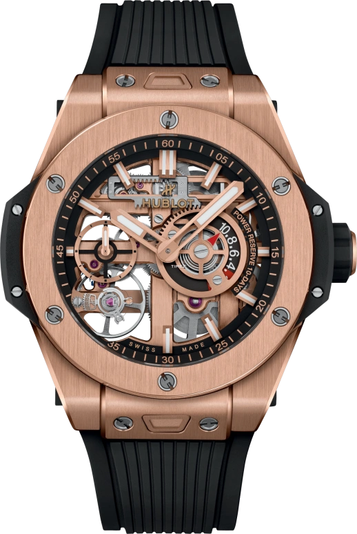 Hublot,Big Bang 42mm,42mm,KING GOLD,Rose Gold,Handwound,Power Reserve Indicator,240hours,444,444.OX.1180.RX