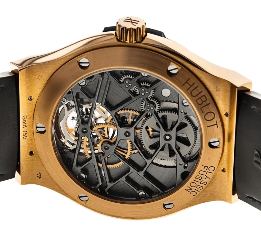 Hublot,Classic Fusion 45mm,45mm,Rose Gold,Automatic,Tourbillon,120hours,505,505.OX.9010.LR.1704