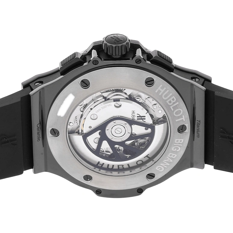 Hublot,Big Bang 44mm,44mm,Ceramic,Black,Automatic,Chronograph,Day,301,301.CD.130.RX.8800