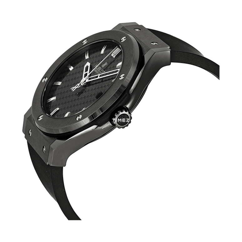 Hublot,Classic Fusion 45mm,45mm,Ceramic,Black,Automatic,Day,Sapphire,Crystal Glass,511,511.CM.1670.RX