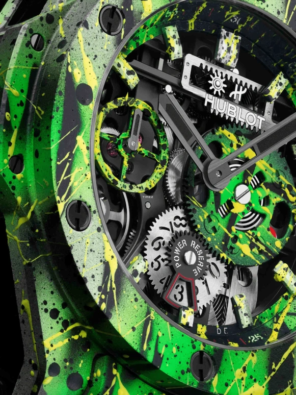 Hublot,Big Bang 44mm,44mm,Composite,Skeleton,Handwound,Chronograph,Day,424,424.XC.1122.NR.STR23