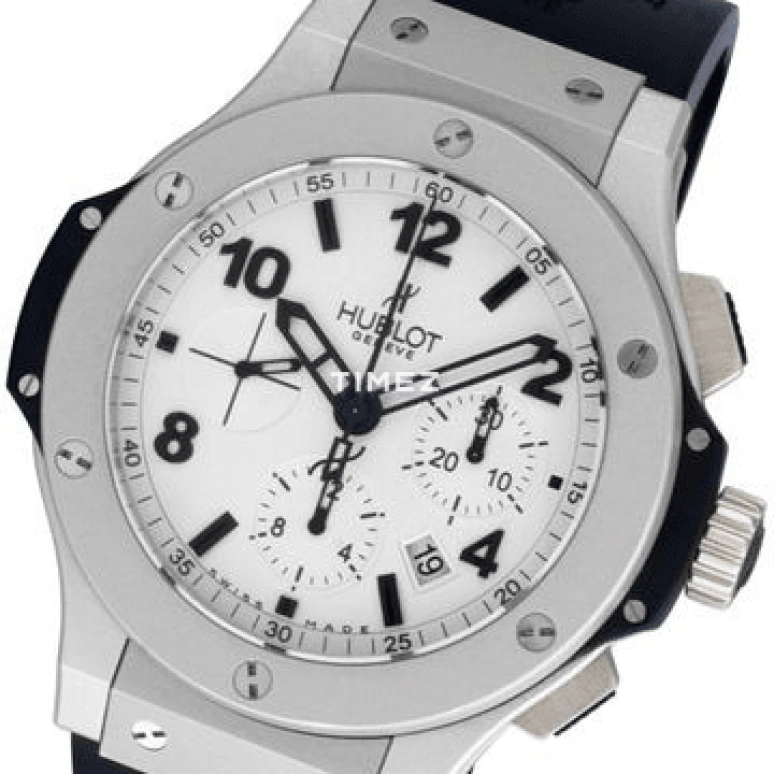 Hublot,Big Bang 44mm,44mm,Platinum,White,Automatic,Chronograph,Day,301,301.TI.450.RX