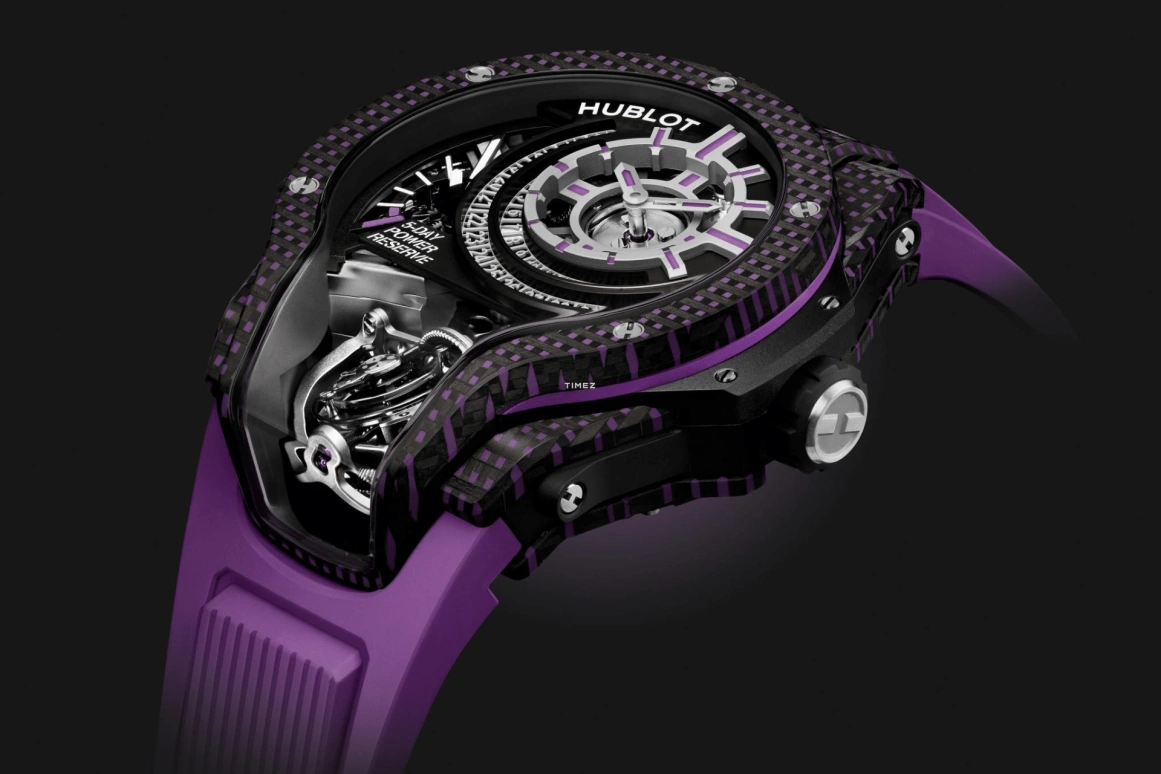 Hublot,MP 49mm,49mm,Carbon,Black,Power Reserve Indicator,Tourbillon,Sapphire,909,909.QDV.1120.RX