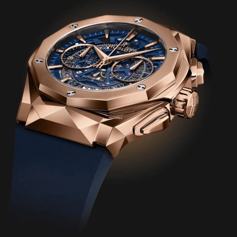 Hublot,Classic Fusion 45mm,45mm,KING GOLD,Skeleton,Automatic,Chronograph,Day,525,525.OX.5180.RX.ORL21