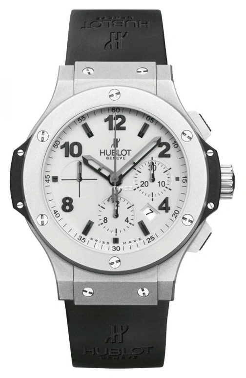 Hublot,Big Bang 44mm,44mm,Platinum,White,Automatic,Chronograph,Day,301,301.TI.450.RX