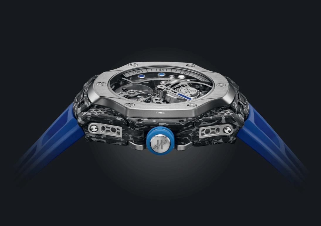 Hublot,Big Bang 44mm,44mm,Titanium,Carbon,Grey,Automatic,Tourbillon,72hours,428,428.NQ.0100.RX.SRA24