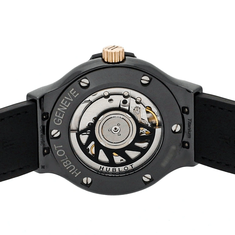 Hublot,Classic Fusion 38mm,38mm,Ceramic,Black,Automatic,42hours,In-house Caliber,565,565.CP.1780.LR