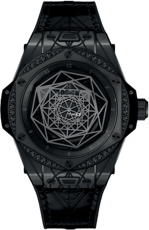 Hublot,Big Bang 39mm,39mm,Ceramic,Black,Automatic,50hours,In-house Caliber,465,465.CS.1114.VR.1200.MXM18