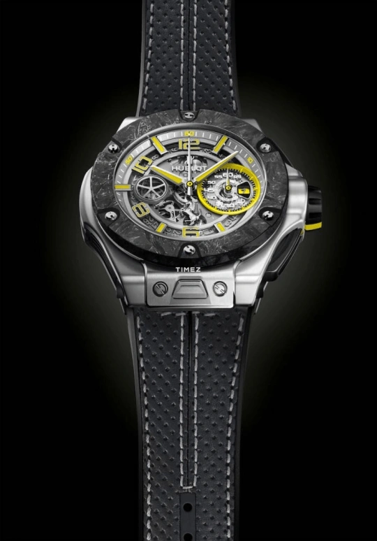 Hublot,Big Bang 45mm,45mm,Platinum,Titanium Gold,Silver,Skeleton,Yellow,Automatic,72hours,In-house Caliber,402,402.TQ.0129.VR