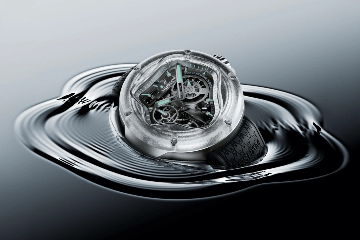 Hublot,MP 42mm,42mm,Titanium,Sapphire,Silver,Handwound,Power Reserve Indicator,240hours,917,917.NJ.6909.RX