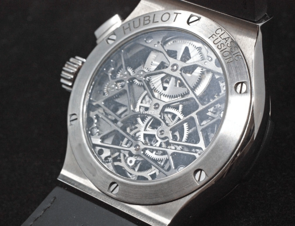 Hublot,Classic Fusion 45mm,45mm,Titanium,Skeleton,Automatic,Chronograph,Tourbillon,506,506.NX.0170.LR.0904