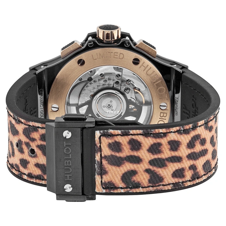Hublot,Big Bang 41mm,41mm,Rose Gold,Ceramic,Brown,Yellow,Automatic,Chronograph,Day,341,341.CP.7610.NR.1976