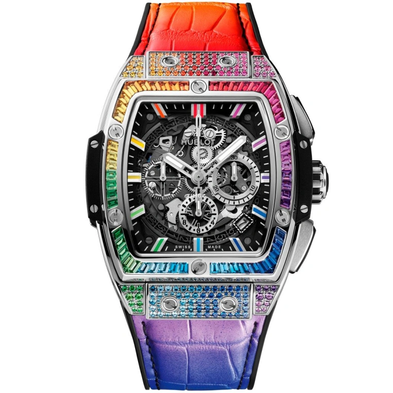 Hublot,Spirit of Big Bang 42mm,42mm,Sapphire,KING GOLD,Crystal,Titanium Gold,Skeleton,Automatic,Chronograph,Day,641,641.NX.0117.LR.0999