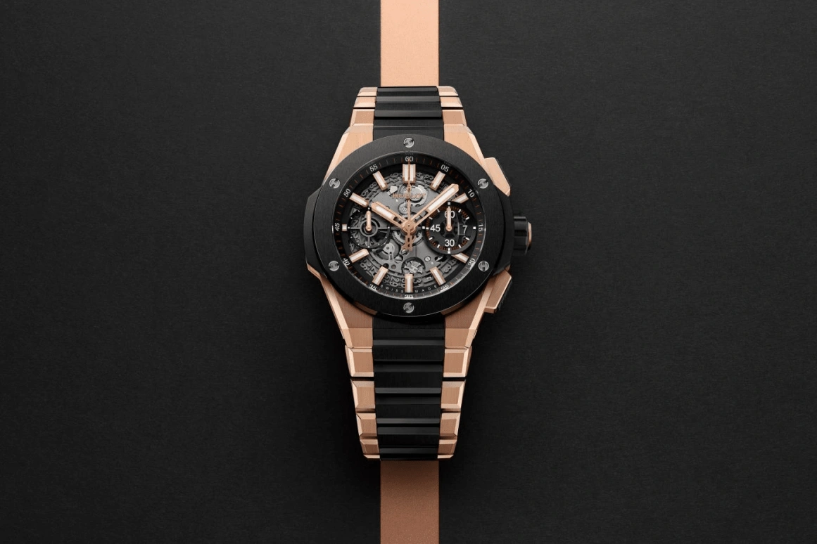 Hublot,Big Bang 42mm,42mm,Ceramic,KING GOLD,Black,Automatic,72hours,In-house Caliber,451,451.OM.1180.OM