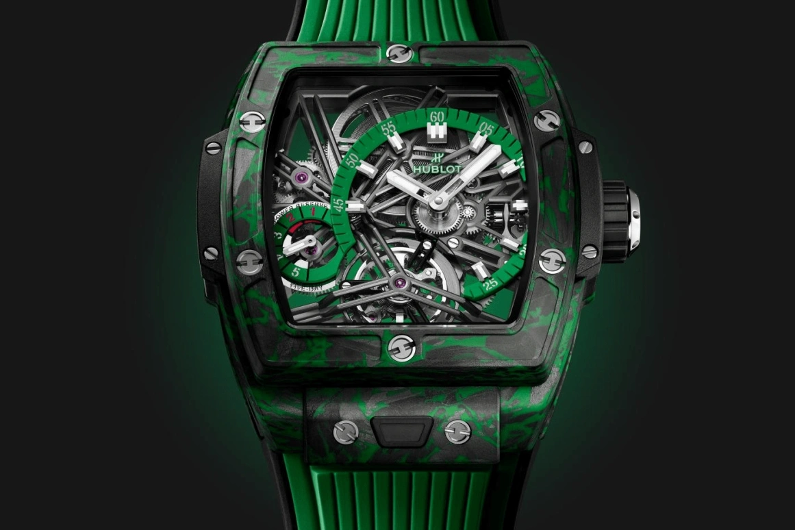 Hublot,Spirit of Big Bang 42mm,42mm,Fiber Glass,Carbon,Handwound,115hours,In-house Caliber,645,645.QG.5217.RX