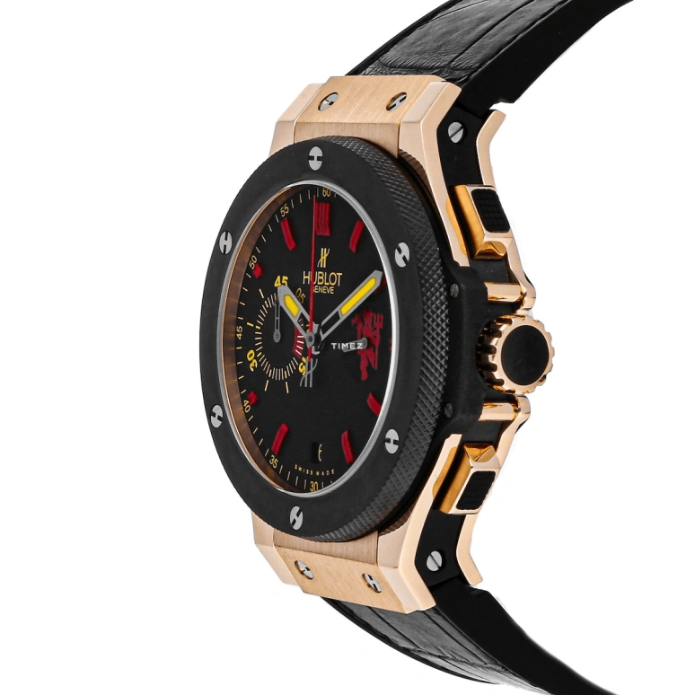 Hublot,Big Bang 44mm,44mm,Rose Gold,Black,Quartz,Chronograph,Day,318,318.PM.1190.LR.MAN09