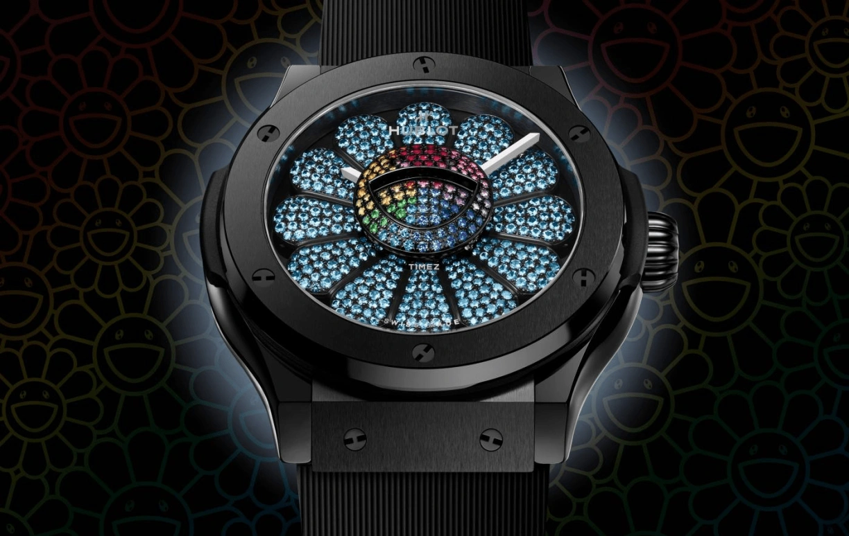 Hublot,Classic Fusion 45mm,45mm,Ceramic,Sky Blue,Multi-Color,Automatic,Sapphire,Round,507,507.CX.9009.RX.TAK23