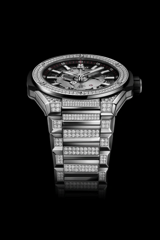 Hublot,Big Bang 40mm,40mm,Titanium,Grey,Day,Sapphire,Crystal Glass,Round,456,456.NX.0170.NX.3704