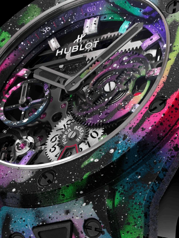 Hublot,Big Bang 44mm,44mm,Composite,Skeleton,Handwound,Chronograph,Day,424,424.XC.1124.NR.STR23