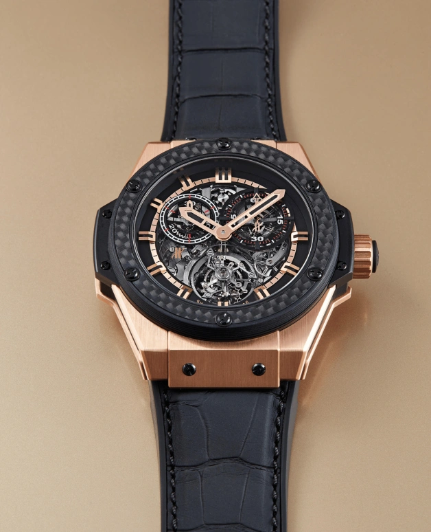 Hublot,King Power 48mm,48mm,Rose Gold,Black,Handwound,120hours,In-house Caliber,704,704.OQ.1138.GR