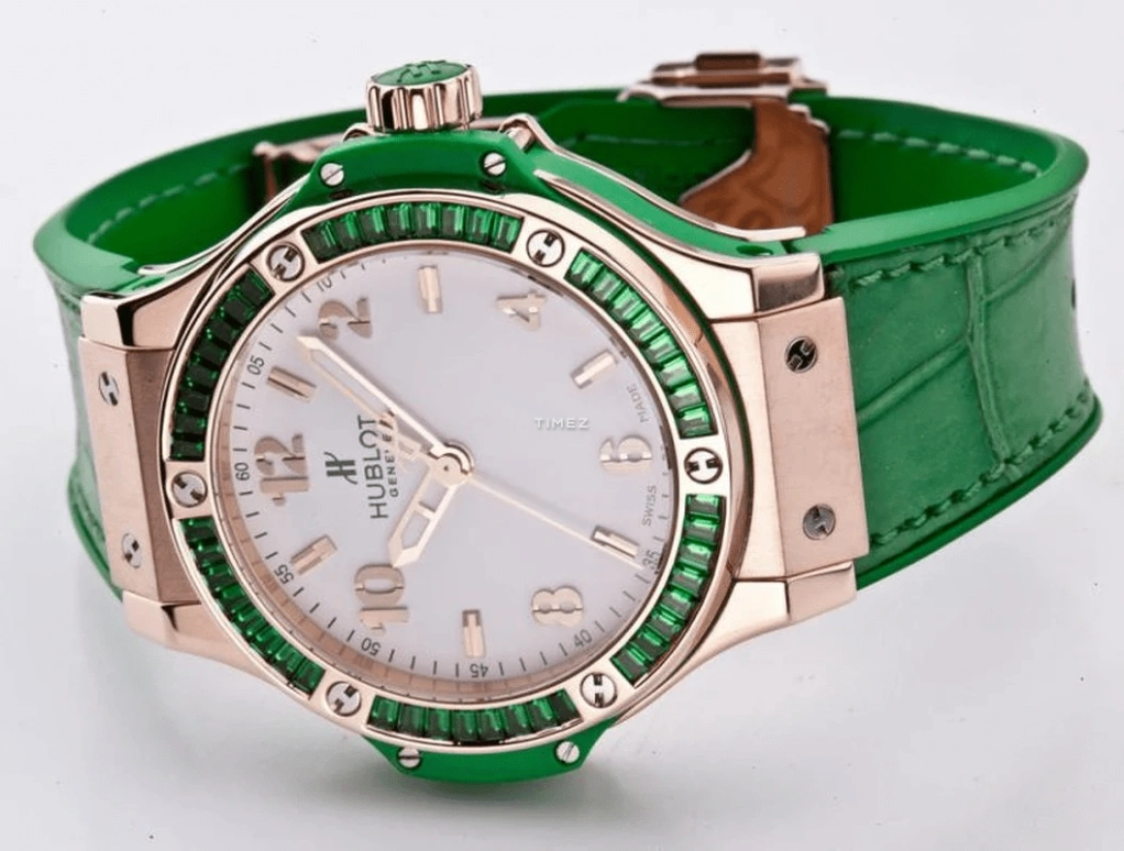 Hublot,Big Bang 38mm,38mm,Rose Gold,White,Quartz,Sapphire,Crystal Glass,Round,361,361.PG.2010.LR.1992
