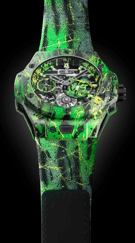 Hublot,Big Bang 44mm,44mm,Composite,Skeleton,Handwound,Chronograph,Day,424,424.XC.1122.NR.STR23