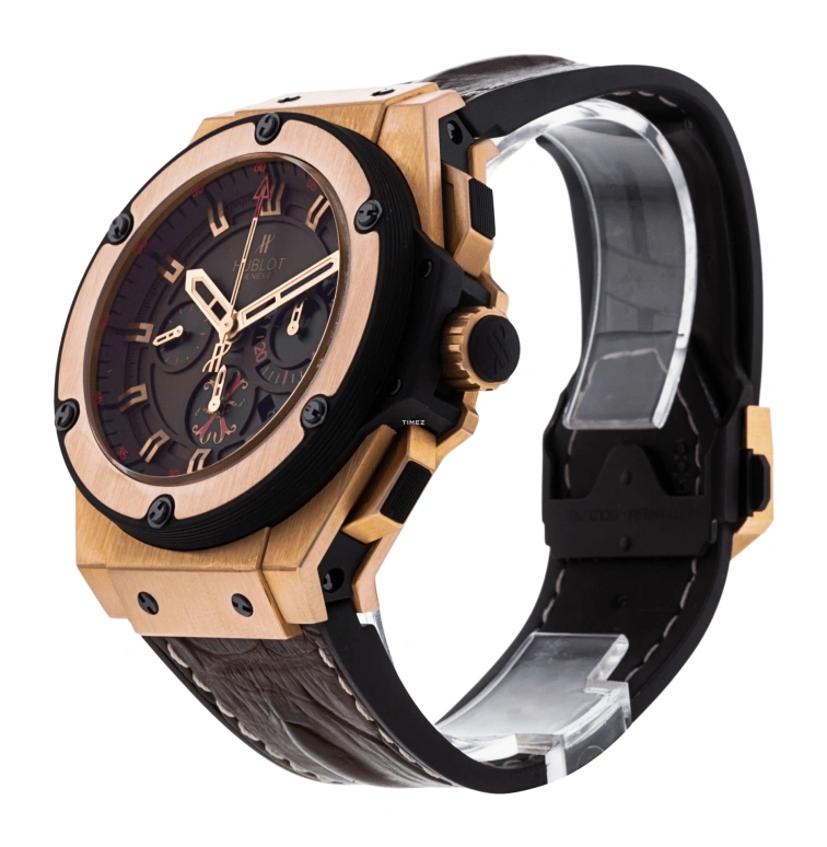 Hublot,King Power 48mm,48mm,Rose Gold,Coffee,Brown,Automatic,Chronograph,Day,703,703.OX.3113.HR.OPX12