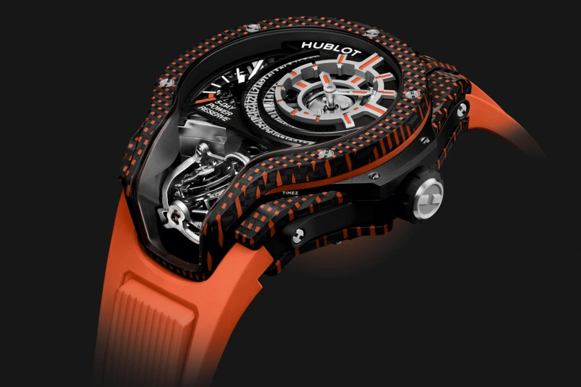 Hublot,MP 49mm,49mm,Carbon,Black,Power Reserve Indicator,Tourbillon,Sapphire,909,909.QDO.1120.RX