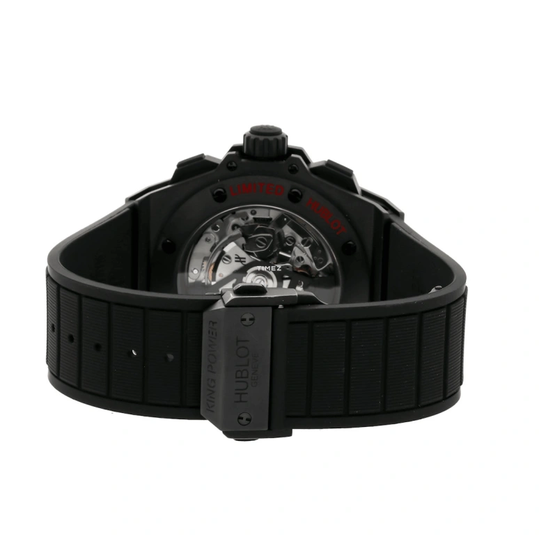 Hublot,King Power 48mm,48mm,Ceramic,Black,Automatic,Chronograph,Rattrapante,715,715.CI.1123.RX
