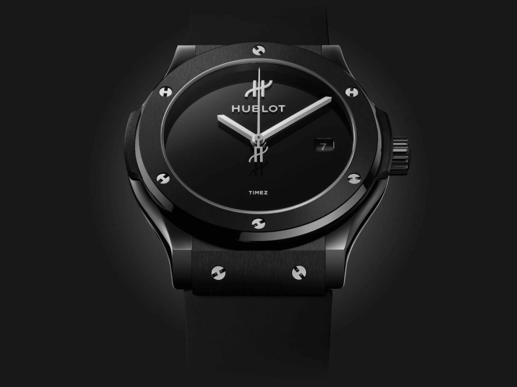 Hublot,Classic Fusion 42mm,42mm,Ceramic,Black,Day,Sapphire,Crystal Glass,Round,542,542.CX.1270.RX.MDM