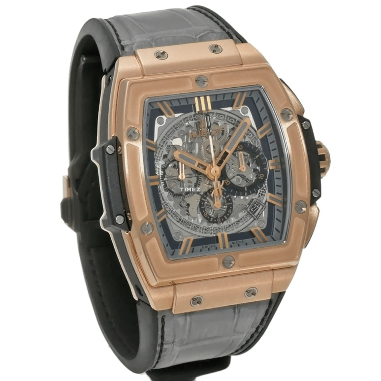 Hublot,Big Bang 45mm,45mm,Rose Gold,Grey,Automatic,Chronograph,Day,601,601.OX.0148.LR