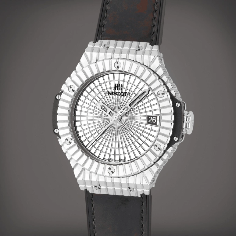 Hublot,Big Bang 41mm,41mm,Stainless Steel,Silver,Grey,Automatic,Day,42hours,346,346.SX.0870.VR