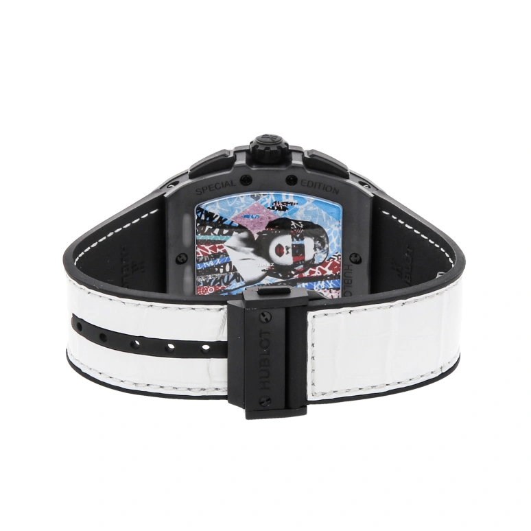 Hublot,Other 48mm,48mm,Ceramic,Black,Skeleton,Automatic,Chronograph,Day,641,641.CI.0112.VR.EWC17
