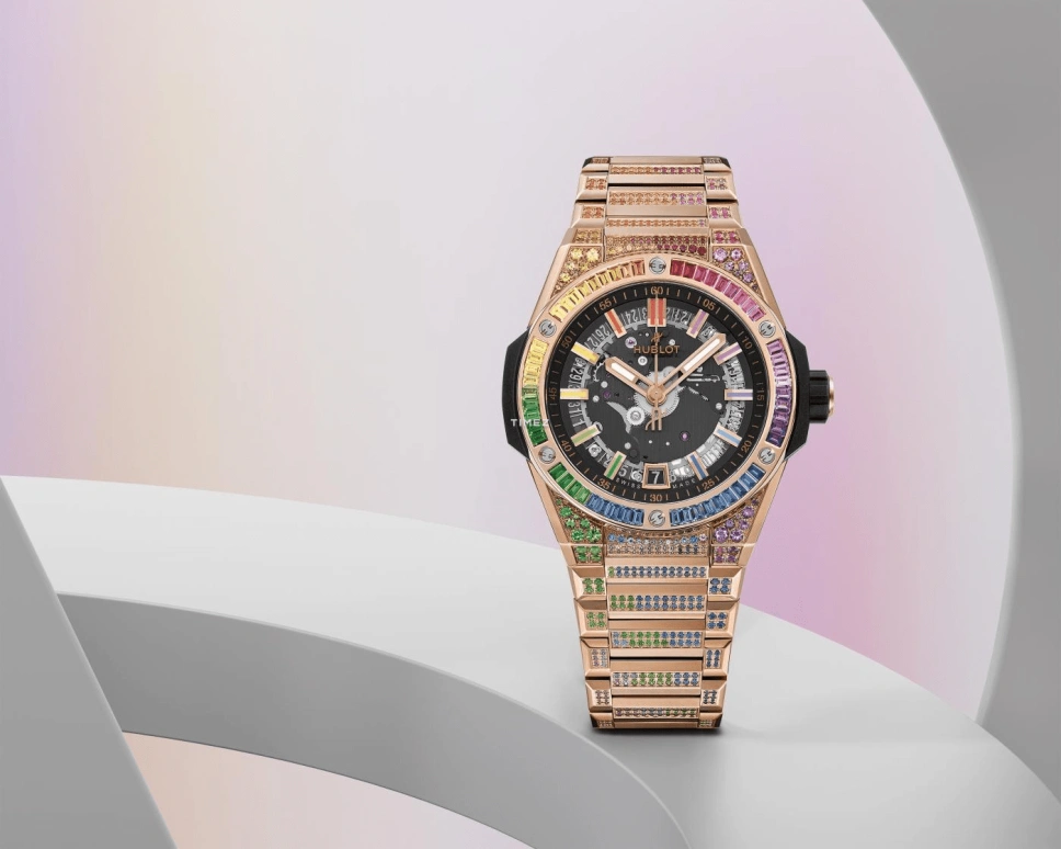 Hublot,Big Bang 40mm,40mm,KING GOLD,Grey,Day,Sapphire,Crystal Glass,Round,456,456.OX.0180.OX.3999