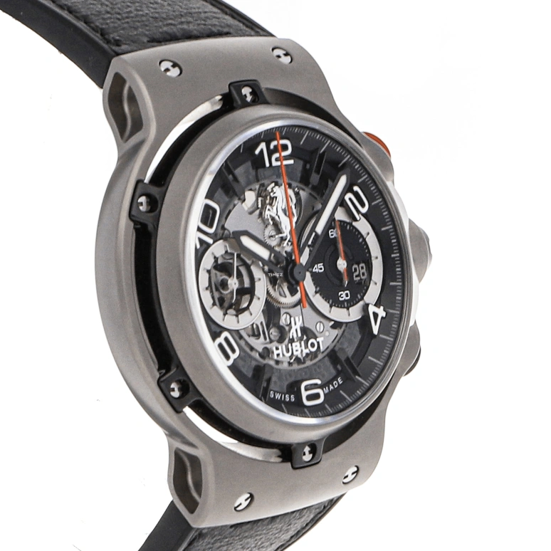 Hublot,Classic Fusion 45mm,45mm,Titanium Gold,Silver,Black,Skeleton,Automatic,72hours,In-house Caliber,526,526.NX.0124.VR