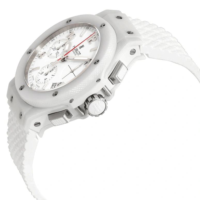 Hublot,Big Bang 41mm,41mm,Ceramic,White,Automatic,Chronograph,Day,342,342.CH.230.RW